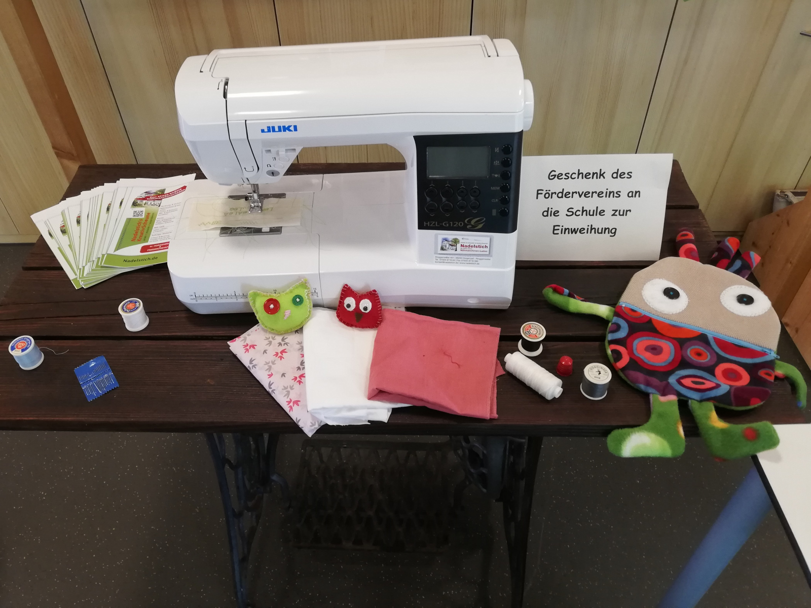 25.06.2023 Geschenk an die Schule